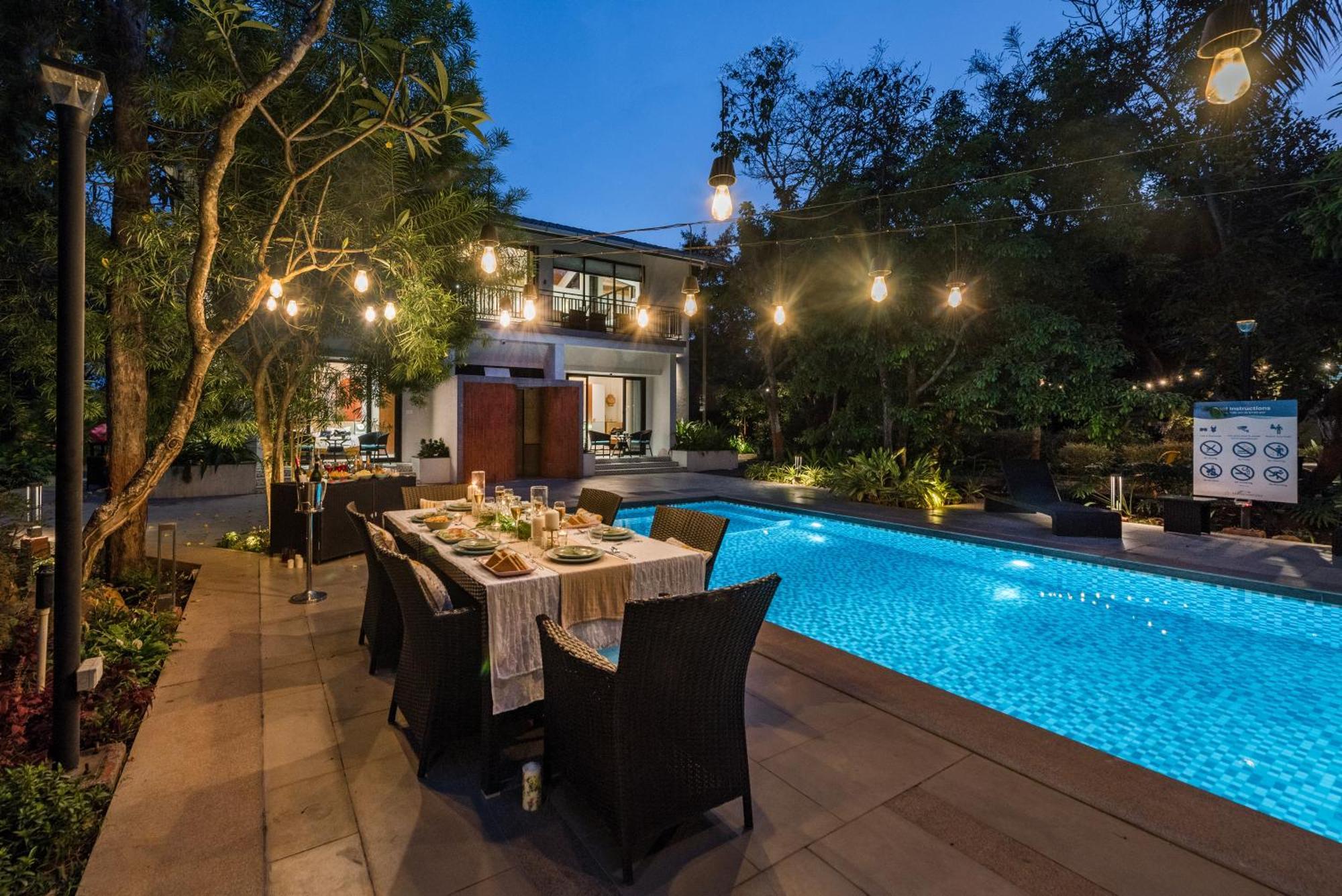Saffronstays Arabella Alībāg Exterior foto