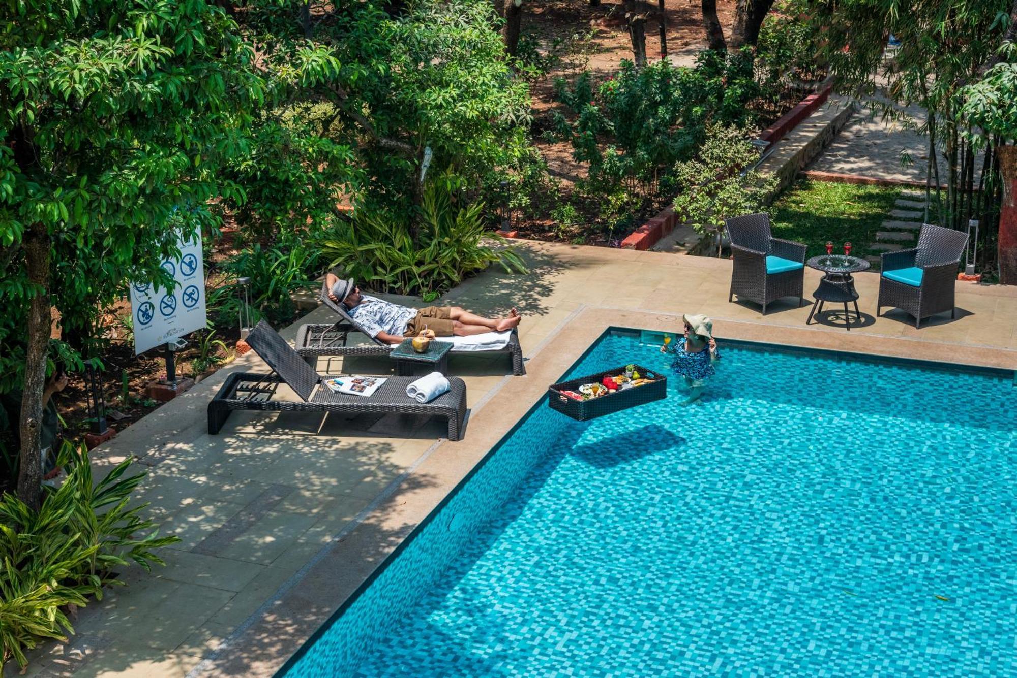 Saffronstays Arabella Alībāg Exterior foto